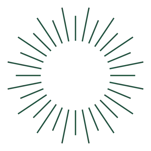 Abstract green line art design, minimalist geometric pattern for natural skincare branding